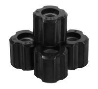 LABRIMP Kit de Remplacement de Bagues de Coupe-bordures Noir 4pcs pour Tubes Aluminium 26mm et 28mm Accessoires pour Outils de Jardin