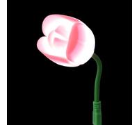 LABRIMP Lampe de Table en Silicone de Tulipe Compacte et Sécurisée pour Garçon et Filles, Petite Veilleuse Esthétique pour Chambre et Bureau D'étude