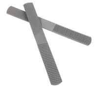 LABRIMP Lime à main fichier plat en acier 2pcs avec lames tranchantes pour travail du bois et meulage précis