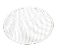 LABRIMP Moule à Pâtisserie Créatif en Aluminium Argenté, Écran à Pizza Résistant la Flexion, Poêle à Pizza Multi-usage Cuisson Maison