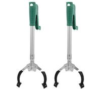LABRIMP Outil de Ramassage 2pcs en Plastique Prise Ergonomique et Mâchoire Confortable pour Maison et Autres Usages Variés