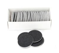 LABRIMP Papier de Verre Noir Matériau Eva et Carborundum 60 Disques Abrasifs Efficaces pour Éliminer les Callosités pour Lime Électrique à Pieds Usage Familial et Salon de Manucure