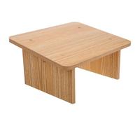 LABRIMP Petit Marche Pied en Bois pour Adulte, Escabeau Confortable Antidérapant, Repose-Pieds Minimaliste Cuisine, Salle de Bain ou Bureau