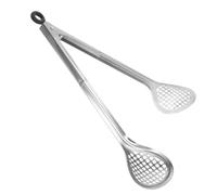 LABRIMP Pinces à Nourriture en Acier Inoxydable Résistantes la Rouille Prise Confortable Cuisine et Barbecue, Ustensiles Polyvalents pour Saisir Steak