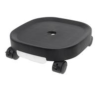 LABRIMP Plateau Roulant avec Roues Pivotantes et Freins pour Plantes Support Robuste en PP Bac de Récupération d'eau pour Pots de Fleurs Intérieurs et Extérieurs