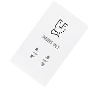 LABRIMP Prise Murale pour Rasoir Électrique 220 V Blanche, Douille Électronique Sécurisée Anti-insertion Unipolaire, Adaptée pour Hôtel et Salle de Bain, Installation Facile, Compatible