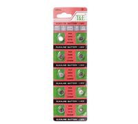 Labstandard 10 PièCes/Carte Pile Bouton Ag4 377A 377 Lr626 Sr626Sw Sr66 Lr66 Piles Bouton pour Montre Jouets CaméRa à Distance Bouton Batterie 357A