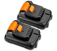 LabTEC DCB121 Lot de 2 batteries au lithium 12 V/10,8 V 4000 mAh/4,0 Ah pour batterie DeWalt 12 V DCB120 DCB121 DCB127 pour Dewalt DCD DCF DCK D CS DCT série DCT