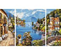 Lac romantique - peinture par numéros