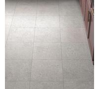 LaCheery 18 Pièces Dalle PVC Adhesive Sol Gris Effet Pierre Granit 30cm x 30cm Sol PVC Adhesif Salle de Bain Imperméable Vinyle pour Cuisine Chambre Salon Deco Carrelage Sols Résistant à l'Usure