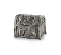 lachineuse-Coffret Pharaon en Acier-10x7,5x7,5cm-Décoration Égypte Antique