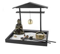 lachineuse - Jardin Zen Portail Japonais Torii - Décoration Zen d'Asie | Décoration Zen - Jardin avec Sable - Ambiance d'Asie - Pour Décoration Intérieur Maison Bureau - Bouddha - Idée Cadeau Asie