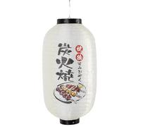 lachineuse - Lampion Japonais Décoratif - Design Brochettes - 22x45 cm | Intérieur et Jardin - Multicolore - Plastique - Ambiance Zen Japon - Idée Cadeau Japon Asie