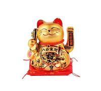 lachineuse Maneki Neko Japonais Gold - Porte Bonheur - Bras Mobile