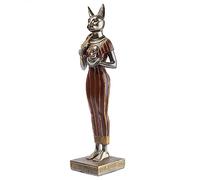 lachineuse - Statuette Bastet 31 cm - Déesse Égyptienne - Idée Décoration