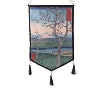 lachineuse - Tapisserie Murale Mont Fuji - Panneau Mural - Décoration Japonaise à Suspendre - 46 x 67 cm - Tableau Mur - Multicolore - Idée Cadeau Japon Asie