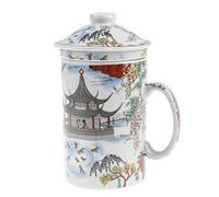 lachineuse TISANIERE à The/Infusion - Paysage D'ASIE … | Avec Infuseur et Couvercle, Peinture chinoise, Vaisselle chinoise, Idée cadeau asiatique