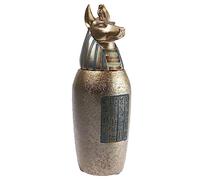 Vase canope Anu ronze doré