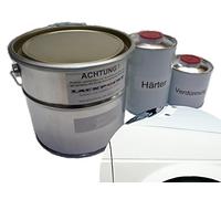 Lackpoint RAL 9003 2K Kit de Peinture pour Voiture Blanc Brillant 1,0 Liter
