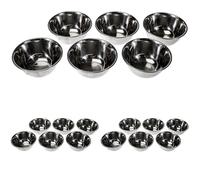 LACOR 14012 6 Petit Bols Argenté Inox/Garinox 12 cm 0.4 L (Lot de 3)