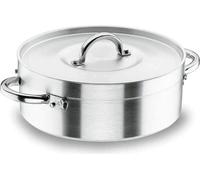 Lacor 20032 Stewpot 32 : casserole en acier inoxydable avec couvercle, en aluminium, diamètre 32 cm