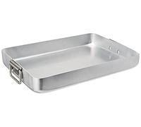 Lacor Poêle à frire 20545A poignées rabattables 45 cm aluminium argent