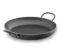 Lacor 23724 - Paella en aluminium antiadhésif robuste 24 cm | Ustensile professionnel durable; conçu pour un rendement optimal y nettoyage rapide et facile au lave-vaisselle