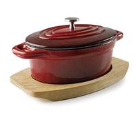 Lacor 25857 - magma rouge/gris. Qualité Professionnelle | Ustensile professionnel durable; conçu pour un rendement optimal y nettoyage rapide et facile au lave-vaisselle