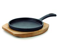 Lacor 25877 - Magma - Mini poêle lisse, 22 x 12,5 x 1,7 cm, noire | Revêtement antiadhésif sans PFOA; répartition optimale de la chaleur pour une cuisson homogène sans effort