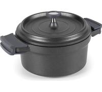 LACOR 25917 Marmite à rôti noir 16 cm, fonte aluminium