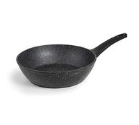 Lacor - 26834 - Honda Poêle Antiadhésive, Aluminium forgé, Adapté à tous les types de cuisines, y compris l’induction, Induction complète, 24cm, écologique, sans PFOA, Noir