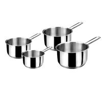 Lacor 32003 - Lot 4 Casseroles de base (14-16-18-20) en acier inoxydable
