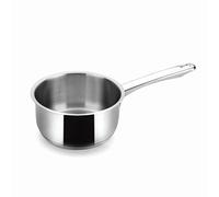 Lacor 32216 - LACOR, casserole droite de base, acier inoxydable, 16 cm | Fabriqué en acier inoxydable de qualité alimentaire; haute résistance à la corrosion et usure quotidienne