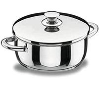 Lacor 40032 Faitout Vitrocor 32 cm, Marron