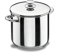 Lacor 40129 Marmite Haute Vitrocor 28 cm, Argent