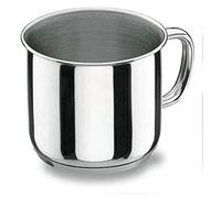 Lacor 40716 - Pot cylindrique Vitrocor 16 cm en acier inoxydable | Fabriqué en acier inoxydable de qualité alimentaire; haute résistance à la corrosion et usure quotidienne