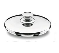 Lacor Couvercle Vitrocor 40922 22 cm – Inox 18/10 – Argent Métallique