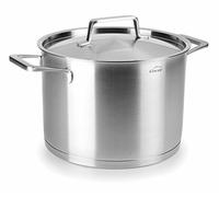LACOR 45128 Foodie Marmite avec Couvercle Acier Inoxydable INOX 28 cm