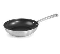 Lacor Poêle à frire Foodie 45328 - Inox 18/10, revêtement antiadhésif 30 cm
