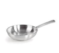 LACOR Poêle Foodie 45428 Acier inoxydable 18/10 sans revêtement antiadhésif Induction Four Ø20 cm
