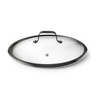Lacor - 47624 - Couvercle Origin, Verre trempé, Acier inoxydable, Poignée ergonomique, Compatible avec les casseroles et les poêles, Avec valve, Anneau de protection revêtu de PVD, Passe au lave-vaisselle, Ø20cm