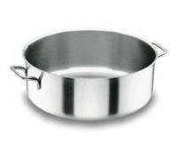 Lacor Cocotte avec couvercle 50032, 32 cm, argent – Qualité professionnelle