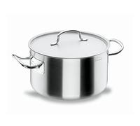 Lacor - 50051 - Casserole haute avec chef Classic 50 cm Acier inoxydable