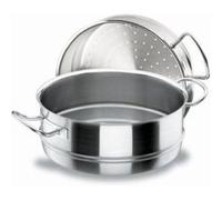 Lacor Panier vapeur BOF Classic Steam Save 50432 – 32 cm Inox, Thermodifusor, compatible induction