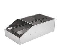Lacor 50438 Tamis à Farine à Glissière Petit : 18X37X26, Argent