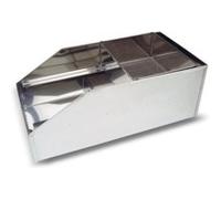 Lacor – Tamis à farine 50450 à glissière moyen – acier inoxydable 18x50x26