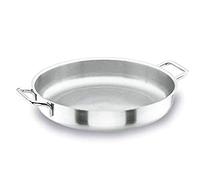 Lacor 50632W Plat Rond Wagner S / Couvercle 32 cm 50632W, Noir