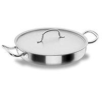 Lacor Plat rond 50650 50 cm Inox avec couvercle