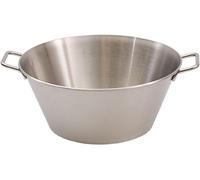 Bassine À Confiture Conique En Inox 45 Cm