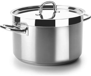 LACOR 54021 Marmite à viande avec couvercle Diamètre 20 cm Chef Luxe
